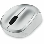 Verbatim Silent Wireless Blue LED Mouse - Silver - Blue LED/Optical - Wireless - Radio Frequency - Silver - USB Type A - Scroll Wheel - 3 Button(s) - 1 Each VER99777