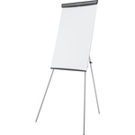 Quartet Euro Nano-Clean Magnetic Presentation Easel - 27 (2.2 ft) Width x  39 (3.3 ft) Height - Silver Frame - Rectangle - Floor Standing, Tabletop -  1 Each - Servmart