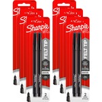 Sharpie Fine Point Pen - Fine Pen Point - Black Ink - 2/Pack - 6 / Box SAN1742659BX