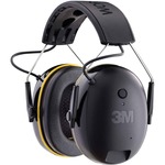 3M Connect Bluetooth Hearing Protector - Stereo - Mini-phone (3.5mm) - Wired/Wireless - Bluetooth - Over-the-head - Binaural - Circumaural - Noise Reduction Microphone - Black, Yellow MMM905434DC