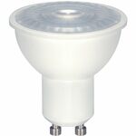Satco LED Light Bulb - 6.50 W - 50 W Incandescent Equivalent Wattage - 120 V AC - 500 lm - MR16 Size - Natural Light Light Color - GU10 Base - 25000 Hour - 5000&deg;K Color Temperature - 80 CRI - 40&deg; Beam Angle - Dimmable - 1 Each SDNS9385