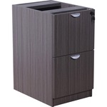 Boss Full Pedestal File/File - 28.5" Height x 26" Width x 22" Depth - Total Drawer(s): 2 - 1 Each BOPN176DW