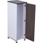 Boss Simple System 16 x 21 Wardrobe - 51" Height x 16" Width x 21" Depth - Finish: Driftwood, White - 1 Each BOPS505