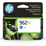 HP 962XL (3JA00AN) Original High Yield Inkjet Ink Cartridge - Cyan - 1 Each - 1600 Pages HEW3JA00AN