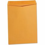 Universal Envelope - Catalog - #10 1/2 - 28 lb - Gummed - Brown Kraft - Kraft Paper - 250 / Box UNV41165