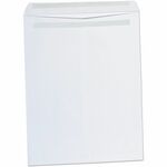 Universal Envelope - Catalog - #15 1/2 - 28 lb - Self Adhesive - White - Paper Stock - 100 / Box UNV42103