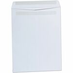 Universal Envelope - Catalog - #13 1/2 - 28 lb - Self Adhesive - White - Paper Stock - 100 / Box UNV42102