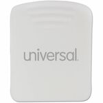 Universal Fabric Panel Wall Clips, 25 Sheet Capacity, White, 20/Pack - Standard - 5.3" Length x 2.8" Width - 25 Sheet Capacity - White - Plastic - 20 / Pack UNV21271