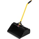 Rubbermaid Commercial Heavy Duty Stand Up Debris Pan - 30" Handle - Plastic - Yellow - 1 Each RCP2018781
