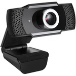 Adesso CyberTrack CyberTrack H4 Webcam - 2.1 Megapixel - 30 fps - Black - USB 2.0 - 1920 x 1080 Video - CMOS Sensor - Manual Focus - Microphone - For Computer, Notebook, Smart TV ADECYBERTRACKH4