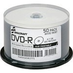 SKILCRAFT&reg; DVD Recordable Media - DVD-R - 16x - 4.70 GB - 50 - TAA Compliant - 120mm - Printable - Inkjet Print Technology - 2 Hour Maximum Recording Time NSN6582771