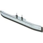 SKILCRAFT&reg; FlexSweep Squeegee - 3" Height x 2.5" Width x 24" Length - Heavy Duty, Changeable Blade, Durable - Black, Silver - 1Each NSN6827631