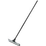 SKILCRAFT&reg; FlexSweep Squeegee with Handle - 24" Blade - 58" Aluminum Handle - Heavy Duty, Changeable Blade, Durable - Black - 1Each NSN6827627