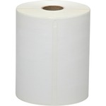 SKILCRAFT&reg; Thermal Printer XL Shipping Labels - 4" Width x 6" Length - Rectangle - Direct Thermal, Thermal - Black on White - Paper - 220 / Roll - TAA Compliant NSN6871406