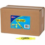 Avery&reg; Desk-Style Highlighters Value Pack - Fluorescent Yellow Ink - Water Based - School, Document, Home, Office, Planner - 200 / Carton AVE24130