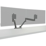 Chief Koncīs DMA2S Desk Mount for Monitor, Display - Silver - Height Adjustable - 2 Display(s) Supported - 10" to 32" Screen Support - 30 lb Load Capacity - 75 x 75, 100 x 100 - 1 Each CIFDMA2S