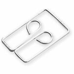 ACCO Regal Owl Paper Clips - Small, Medium - No. 3 - 1" Size Capacity - for Paper, Document - Strong, Tear Resistant, Scratch Resistant - Silver - Steel - 100 / Box ACC72130