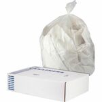 Heritage Trash Bag - 16 gal Capacity - 24" Width x 0.90 mil (23 Micron) Thickness - Low Density - Clear - Low Density Polyethylene (LDPE), Resin - Garbage Can, Industrial - 1 Carton HERH4832TC