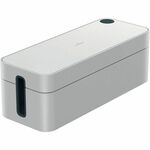 DURABLE CAVOLINE BOX L, Gray - Cable Box - Gray - Plastic - 1 Each DBL503010