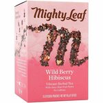 Mighty Leaf Wild Berry Hibiscus Pouch - 1.6 oz - 15 / Box PEE510144