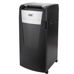 GBC AutoFeed+ Large Office Shredder, 750M, Micro-Cut, 750 Sheets - Continuous Shredder - Micro Cut - 15 Per Pass - for shredding Credit Card, Paper Clip, Staples, Paper - P-5 - 4 Hour Run Time - 37 gal Wastebin Capacity - Black GBCWSM1757613