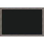 U Brands Magnetic Chalkboard - 36" (3 ft) Width x 24" (2 ft) Height - Decor Rustic Frame - Horizontal/Vertical - 1 Each UBR4549U0001