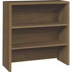 HON H105292 Bookcase Hutch - 37.1" Height x 36" Width x 14.6" Depth - 2 Shelve(s) - Finish: Pinnacle, Laminate - Adjustable Shelf, Cord Management, Leveling Glide - For Workstation - 1 Each HON105292PINC