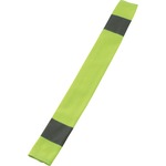 Ergodyne 8004 HI-Vis Seat Belt Cover - 3" Width x 0.5" Height x 18.5" Length - Lime - Polyester - 6 / Carton EGO29043