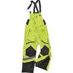 Ergodyne 8928 Class E Insulated Bibs - Bib Overall - XXX-Large - Lime - Polyurethane, 300D Oxford Polyester EGO25527