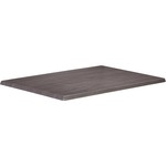 Holland Bar Stools Table Top - Charcoal Rectangle Top - 1 Each HBCOD3048CHAR