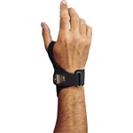 Ergodyne ProFlex 4020 Wrist Support - Black - Neoprene - 1 Each EGO70208