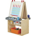 young Time 2 Station Art Center - 42" Height x 25" Width x 23.5" Depth - Baltic - 1 Each JNT7092YT
