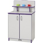 Rainbow Accents Culinary Creations Kitchen Cupboard - Purple - 1 Each - Purple, Gray, Chrome - Wood JNT2407JCWW004
