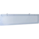 Boss SS Desktop Modesty Panel - 60" Width x 0.20" Depth x 16" Height - Metal, Aluminum - Silver - 1 Each BOPS315