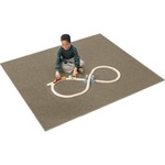 Carpets for Kids&reg; Solid Color Mt. St. Helens Carpet Rug - Floor Rug - 90" Length x 12 ft Width - Rectangle - Mocha - Nylon, Yarn CPT2176703