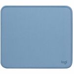 Logitech Studio Series Mouse Pad - 7.87" Height x 9.06" Width - Blue Gray - Natural Rubber, Nylon - Anti-slip, Anti-fray, Spill Resistant - 1 Each LOG956000038