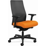 HON Ignition 2.0 Chair - Apricot Seat Color - Fabric Seat Material - Black Back Color - Mesh Back Material - Black Frame Color - Mid Back - Apricot - 1 Each HONI2M2AMLC47TK