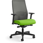 HON Ignition 2.0 Chair - Pear Seat Color - Fabric Seat Material - Charcoal Back Color - Mesh Back Material - Black Frame Color - Mid Back - Pear - 1 Each HONI2M2ACC84ATK