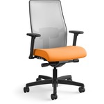 HON Ignition 2.0 Chair - Apricot Seat Color - Fabric Seat Material - Fog Back Color - Mesh Back Material - Black Frame Color - Mid Back - Apricot - 1 Each HONI2M2AFC47ATK