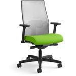 HON Ignition 2.0 Chair - Pear Seat Color - Fabric Seat Material - Fog Back Color - Mesh Back Material - Black Frame Color - Mid Back - Pear - 1 Each HONI2M2AFC84ATK