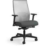 HON Ignition 2.0 Chair - Iron Ore Seat Color - Fabric Seat Material - Fog Back Color - Mesh Back Material - Black Frame Color - Mid Back - Iron Ore - 1 Each HONI2M2AFC19ATK