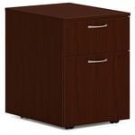 HON Mod HLPLPMBF Pedestal - 20" Height x 15" Width x 20" Depth - Total Drawer(s): 2 - Finish: Traditional Mahogany - 1 Each HONPLPMBFLT1