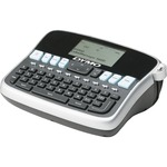 SKILCRAFT&reg; LabelManager 360D Electronic Label Maker - 3 Fonts - 7 Text Style - Label - Battery - Lithium Ion (Li-Ion) - Battery Included - Silver - Desktop - PC - Graphic Display, Easy Peel, ABCD Keyboard, Underline - 1 Each - TAA Compliant NSN6576124