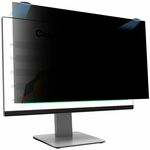 3M Privacy Screen Filter Black - For 24" Widescreen LCD Monitor - 16:9 - Scratch Resistant, Fingerprint Resistant - Anti-glare - 1 MMMPF240W9EM