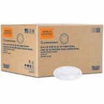 World Centric World Centric Compostable Clear Bowl Lids - Round - Polylactic Acid (PLA), Plastic - Clear - 300 / Carton WORBOLCS24