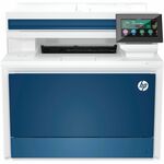 HP LaserJet Pro 4301fdw Wireless Laser Multifunction Printer - Color - Copier/Fax/Printer/Scanner - 40 ppm Color Print - 600 x 600 dpi Print - Automatic Duplex Print - Up to 50000 Pages Monthly - Color Flatbed/ADF Scanner - 600 x 600 dpi Optical Scan - Gi HEW4RA82F