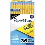 Paper Mate SharpWriter Mechanical Pencils, 0.7mm, HB #2 led - 0.7 mm Graphite Lead - # 2.5 - Classic Yellow Plastic Barrel - 36 / Box PAP1921221C