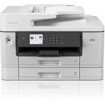 Brother MFC-J6940DW Wireless Inkjet Multifunction Printer - Color - Copier/Fax/Printer/Scanner - 1200 x 4800 dpi Print - Automatic Duplex Print - Color Flatbed Scanner - 1200 dpi Optical Scan - Color Fax - Fast Ethernet - Wireless LAN - Wi-Fi Direct, Brot BRTMFCJ6940DW