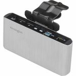 SKILCRAFT&reg; Universal Docking Station - for Monitor, Notebook - Thunderbolt 3 - 2 Displays Supported - 4K - 3840 x 2160 - 4 x USB Ports - 2 x USB Type-A Ports - USB Type-A - USB Type-C - Network (RJ-45) - Silver - Thunderbolt - Wired - Gigabit Ethernet NSNNIB0015