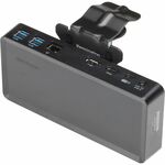 SKILCRAFT&reg; Universal Docking Station - for Notebook, Monitor - USB Type C - 2 Displays Supported - 2K - 2048 x 1080 - 6 x USB Ports - USB Type-C - Black - Wired - Windows 7, Mac OS X 10.14 Mojave NSNNIB0014
